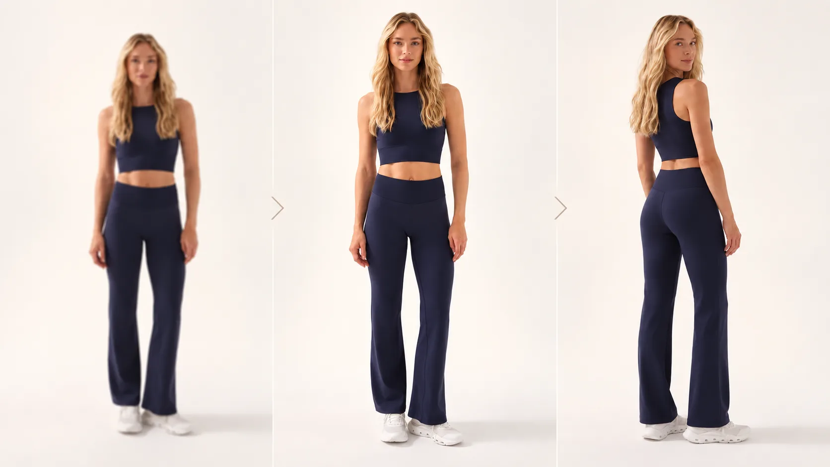 Fix low-resolution product photos: one photo shown sharpened and from new angles